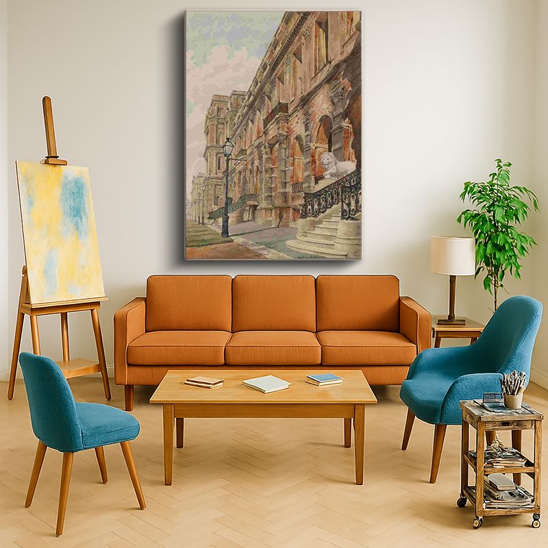 Ressam Kanvas Tablo 192